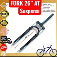 MTB Fork 26 Standard Suspension Shock Bicycle Fork