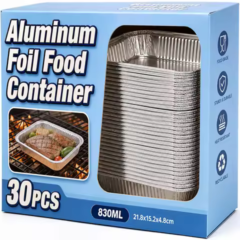 Disposable Aluminum Foil Pans Steam Table Pan Tin Foil for Turkey Sheets Kitchen Cooking Baking Alum