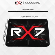 RX7 Anti-Slip Gaming Mousepad with 4 Designs OfficialOriginal for Gamers and Designs