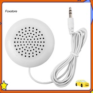 [Fx] 35mm Plug Mini Portable Stereo Pillow Speaker for MP3 MP4 Player for iPod for iPhone
