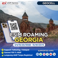 eSIM Georgia 3/5/10/20 GB Data | 15/30 Hari | eSIM Roaming | eSIM Travel