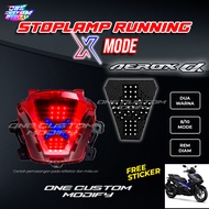 Lampu Stoplamp Aerox Alpha Turbo Cybercity 2025 Lampu Rem Modifikasi Variasi Motor