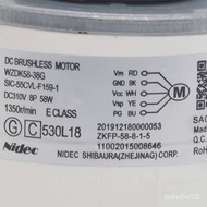 Newly launched For Midea LG Air Conditioning DC Fan Motor WZDK58-38G DC310V 8P 58W DC Fan Brushless