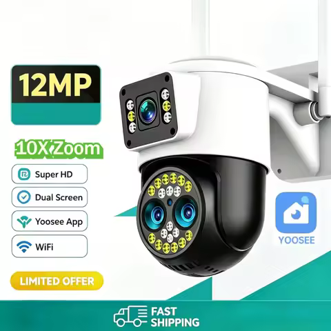 Yoosee WiFi Outdoor PTZ IP Security Camera 10X Digital Zoom Home Surveillance Camera