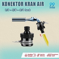 Konektor Kran Air Ke Selang Universal / Terlaris Konektor Kran Universal Konektor Adaptor Selang