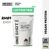 Velocity Protein (Vegan & Lactose Free) One Shot Nutrition Vegan Protein Powder