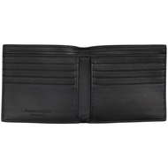 GSG 2021 Autumn Winter Alexander McQueen Black Ribs Men's Wallet