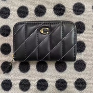 New 2024 for Women quilted organ zipper Coin Purses Pouches Card bag Official Store Genuine CM505 Si