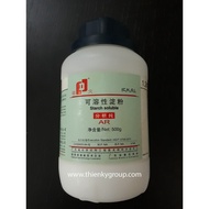 Starch SOLUBLE (C6H10O5)n (500g/bottle) China