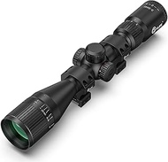 CVLIFE EagleFeather 3-9x40 AO Rifle Scope for Hunting - Red and Green Illuminated Mil-Dot Reticle - 