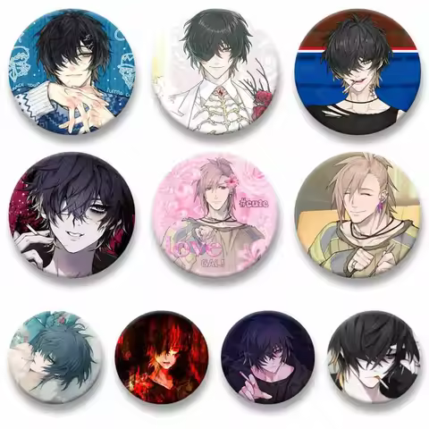 Cool Boy Creative Game Slow Damage Brooch Towa Rei Izumi Cartoon Lapel Badge Backpack Shirt Clothes 