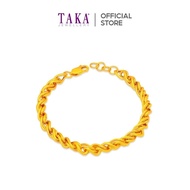 JB5 TAKA Jewellery 916 Gold Bracelet