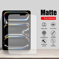 Matte Flim PaperLike Tempered Glass Screen Protector For Samsung Galaxy Tab A8 10.5 A9 Plus S6 Lite