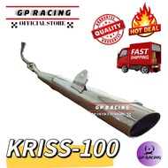 EXHAUST PIPE KRISS100 EKZOS EXZOS PIPE STD "GP RACING"