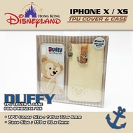 全新 原裝 DisneyLand HK iPhone X/XS TPU Cover &amp; Case Duffy Bear