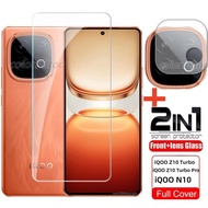 2in1 Glass Protective Film For Vivo iQOO Z10 Turbo Pro Z10TurboPro iQOOZ10Turbo Neo10 5G 2025 9H HD 