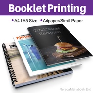 Booklet Printing A5/A4 size