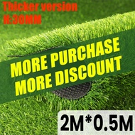Karpet Rumput Sintetis Hijau 2M x 3M Rumput Simulasi Rumput Mewah Rumput Sintetis Rumput Tebal Rumpu
