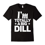 Easy Halloween Pickle Costume - Im Totally A Big Dill Cotton T-Shirt