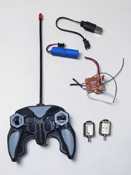 Module Modul RC 4 Channel Paket Lengkap Frekuensi 27Mhz Transmitter Receiver Controller 4 Saluran R
