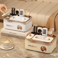 Coffee Table Storage Tissue Box Multi-Functional Storage Box Spring High-Value Remote Control Living