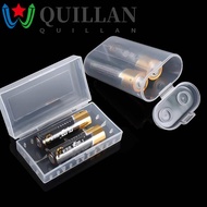 QUILLAN Battery Box Durable 4pcs  Cases for 18650 Battery Storage Box 2X18650 Battery Battery Holder