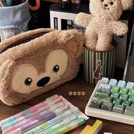 Duffy Bear Cartoon Stationery Storage Bag Student Stationery Box Multifunctional Cosmetic Bag#823alb
