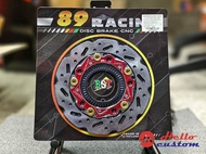 จานเบรคหน้า PCX160 ABS 2023-2025 งาน 89 Racing ขนาด 220mm.  สำหรับ PCX 160 ABS 2023 ขึ้นไป