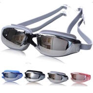 FEIKE 0 degree Mirrored Swimming Goggles and Nearsightedness from 1.5 - 6 degrees for Men and Women 