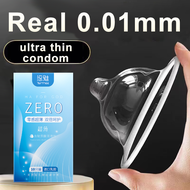 1box 10pcs zero super thin condom men for sex condoms original trust invisible ultra thin penis sleeve condoms with spikes bolitas with ring small size bulitas best comdom adult products