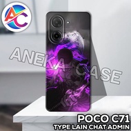 AC8/Case poco C71/ ANIME Motif/softcase poco C71/casing poco C71/silicone poco C71