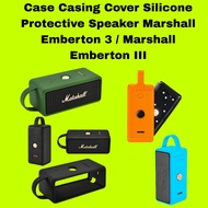 Silicone Protective Speaker Case Cover marshall emberton 3 / marshall emberton III + Carabiner
