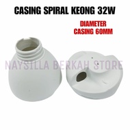 CASING LAMPU SPIRAL KEONG 32W ORIGINAL BAHAN TAHAN PANAS
