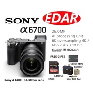 Sony A6700 Body / A6700 + 16-50mm Lens  Kit (Sony Malaysia).