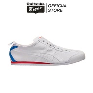 ONITSUKA TIGER MEXICO 66 SLIP-ON (HERITAGE) ผู้ชายและผู้หญิงวินเทจรองเท้าสีขาวขนาดเล็กรองเท้าลำลอง