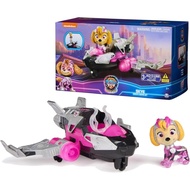 Paw Patrol: The Mighty Movie, Airplane Toy with Skye Mighty Pups Action Figure, Lights and Sounds