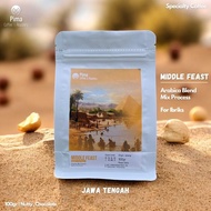 Middle Feast kopi arabica mix terbaik dari berbagai wilayah di Indonesia proses mix process untuk di