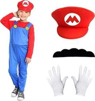 Super Mario 超級馬力歐服裝，適合萬聖節裝扮