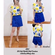 KATUN M-2061/CCI WOMEN'S SKIRT SET COTTON FLOWER SET (MUST ASK FOR STOCK)
