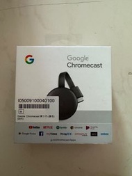 GOOGLE CHROMECAST 3 V3 第3代 第三代 HDMI 電視棒 媒體 影音串流