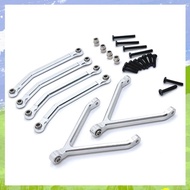 For FMS FCX24 Metal Chassis Links Pull Rods Tie Rods 1/24 RC Crawler Car Upgrades Parts Accessories