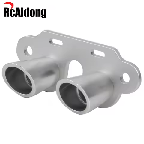 Aluminum Muffler Battery Stopper for TAMIYA WR-02/WR-02CB Wild Willy 2 Farm King Suzuki Jimny Upgrad