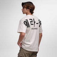 era-won เสื้อยืด Oversize T-Shirt Screen สี Black (สกรีนดำ)
