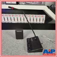 TAKSTAR DA-239 ชุดไมค์ TALK BACK ไมโครโฟนสำหรับติดต่อหรือพูดผ่านกระจก ไมค์ทอล์คแบ็ก มีไมค์พร้อมลำโพง