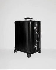 Rimowa classic aluminium 黑色行李箱
