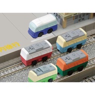 [Daikokuya] Japan IWAKO Cute Style Eraser: Tram Bus Cute Eraser Kids Eraser