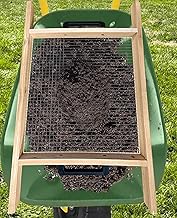 Large Soil Sifter, Dirt Sifter for Gardening, for Use in a Wheelbarrow, Compost Sifter, Garden Sieve