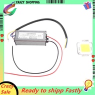 50W LED Driver Waterproof IP67 Power Supply High Power Adapter + 50W LED Chip Bulb  Saving For DIY D