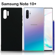 มีโค๊ดลด เคส ซิลิโคน ใส/ดำ/กันกันกระแทก ซัมซุง โน้ต10พลัส Silicone Case For Samsung Galaxy Note10+ (6.8")