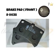 PERODUA KELISA / PERODUA KENARI / DAIHATSU MIRA L700S L710S L700V D0038 FRONT BRAKE PAD